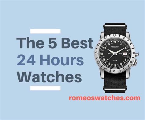 The 5 Best 24 Hours Watches (2021 Buying Guide) 